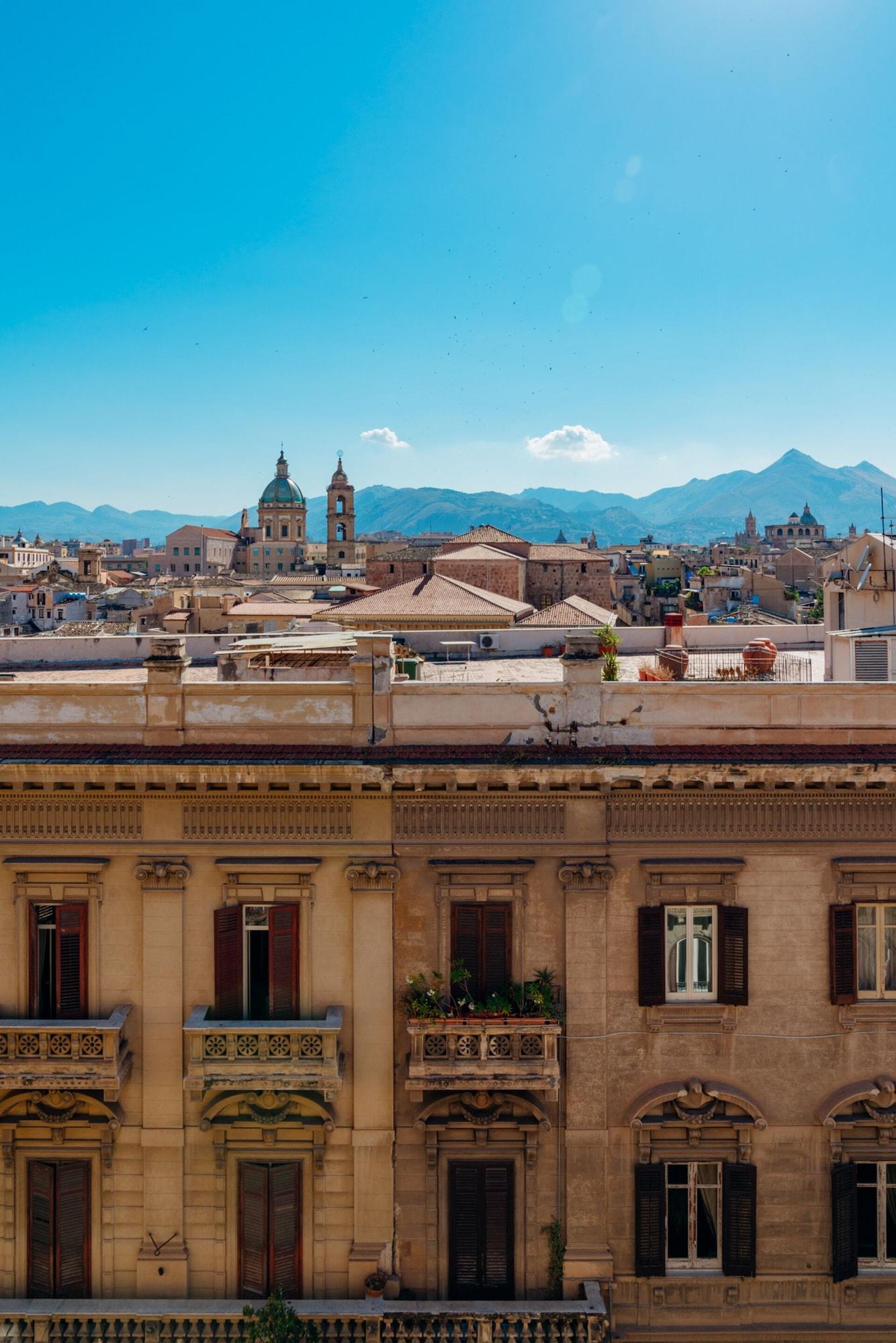 Hotel Ambasciatori Palermo Esterno foto