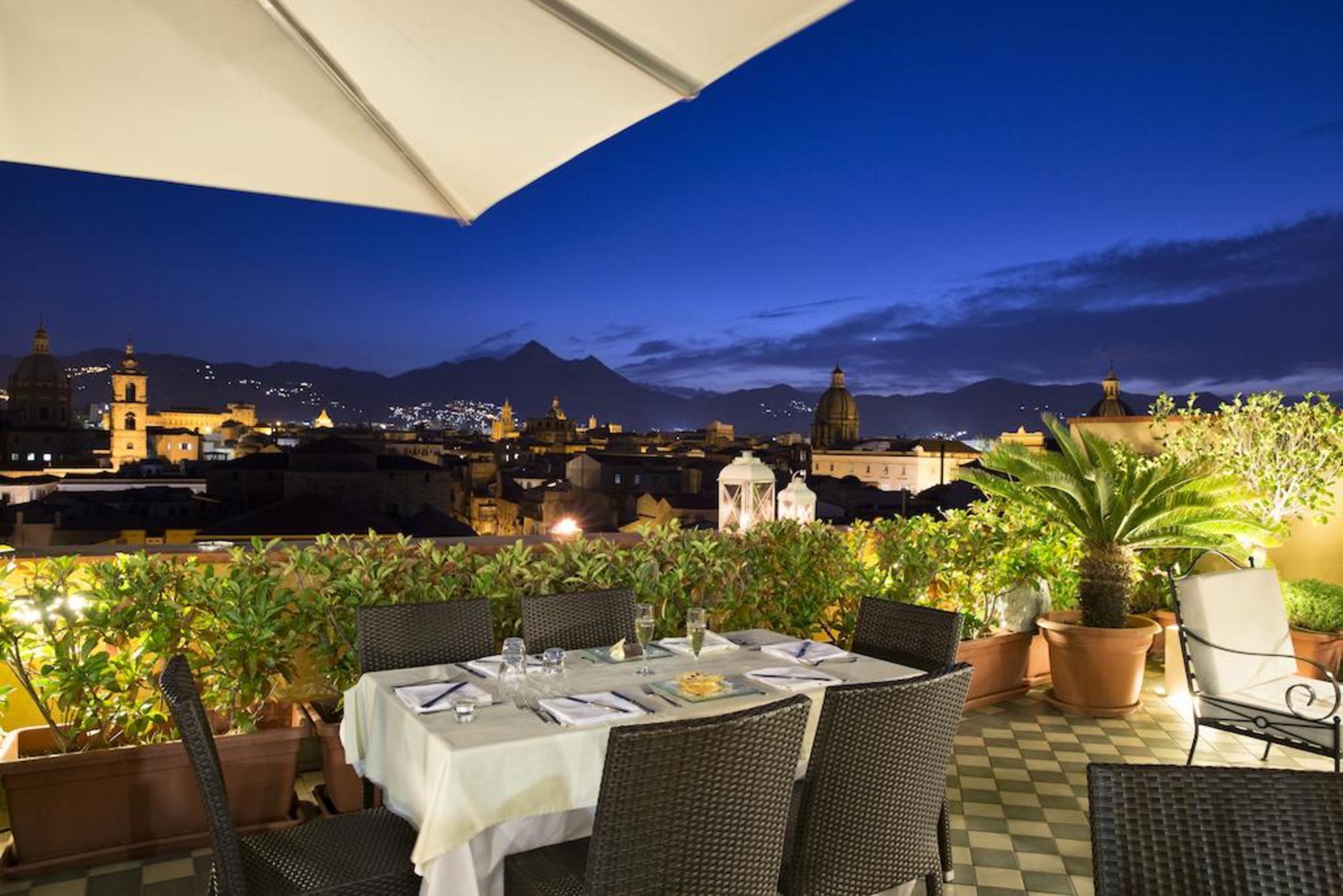 Hotel Ambasciatori Palermo Esterno foto